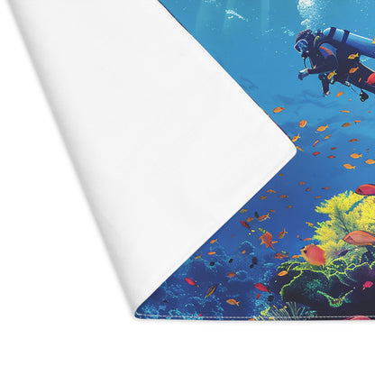 Cozumel Scuba Wonderland Placemat - 18" x 14".