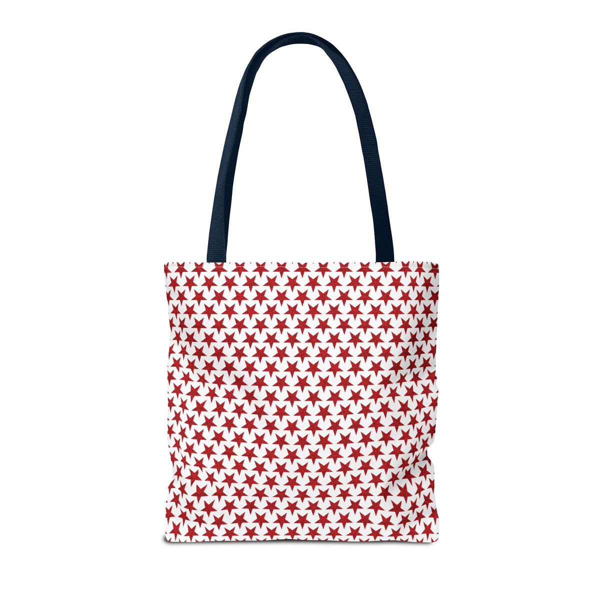 Star-Spangled Sparkle Tote Bag - Carry a Burst of Patriotic Sparkle! Available in 3 sizes.