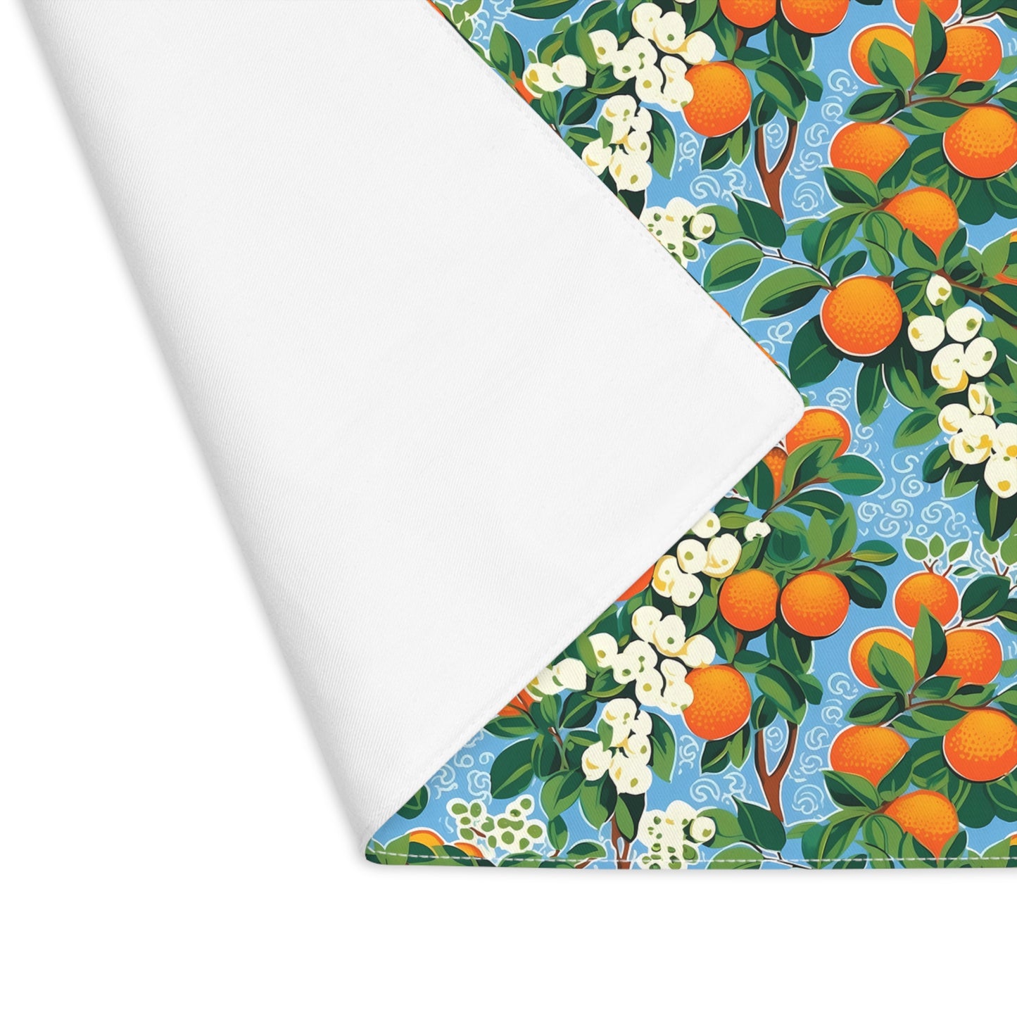 Citrus Blue Bliss Placemat - 18" x 14".