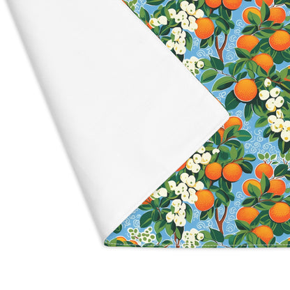 Citrus Blue Bliss Placemat - 18" x 14".