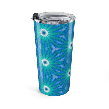 Sapphire Nebula Insulated Tumbler - 20 oz. Stainless Steel, Glossy Finish
