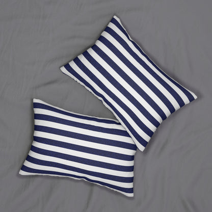 Classic Stripes Celebration Lumbar Pillow - Spun Polyester - Double-Sided Print - Concealed Zipper - 20" x 14"