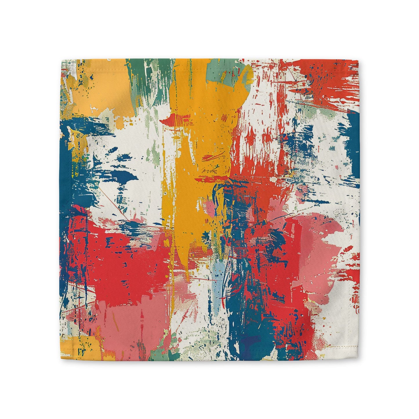Paint Splash Palette cotton twill napkin