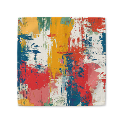 Paint Splash Palette cotton twill napkin