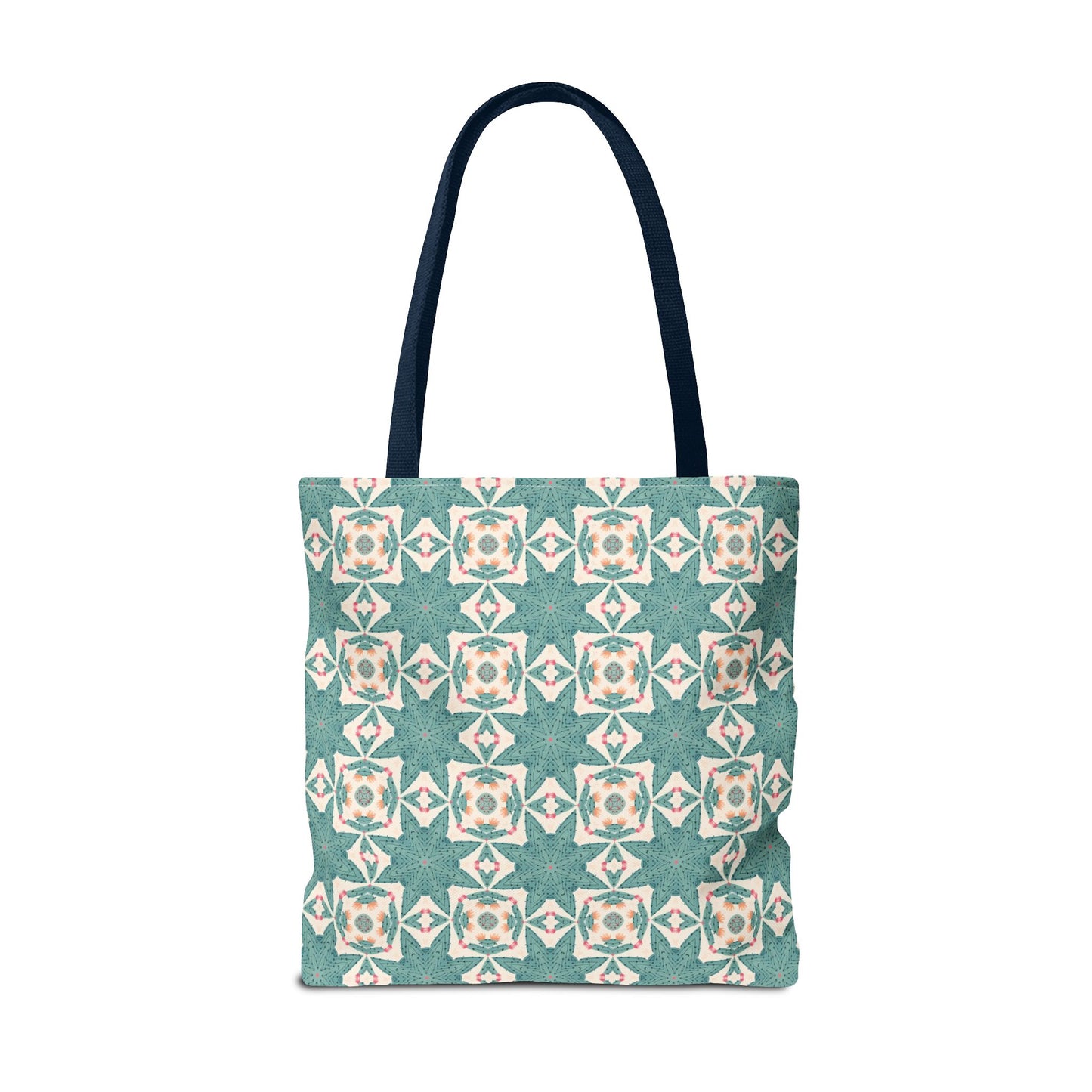 Desert Cactus Star Tile Tote Bag - Carry Southwest Charm Wherever You Go! Available in 3 sizes.