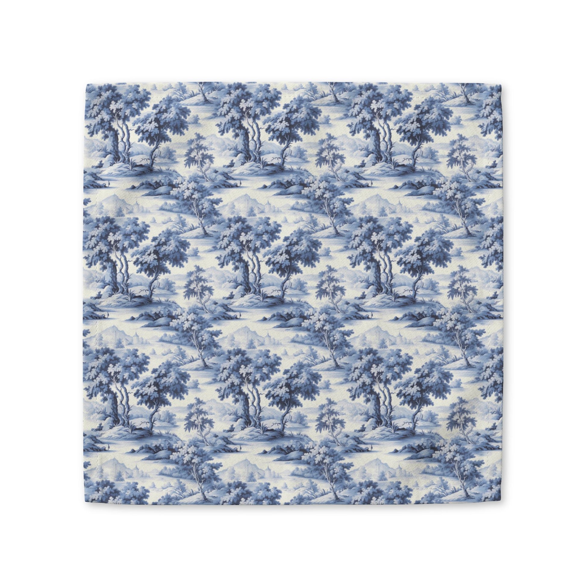Blue & White English Countryside cotton twill napkin