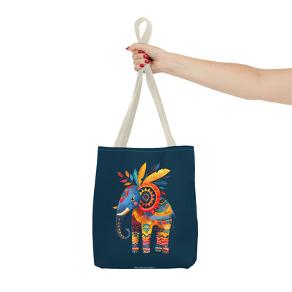 Ethnic Elephant Tote Bag - Carry the Spirit of the African Savanna with the Ethnic Elephant Tote! Available in 3 sizes.