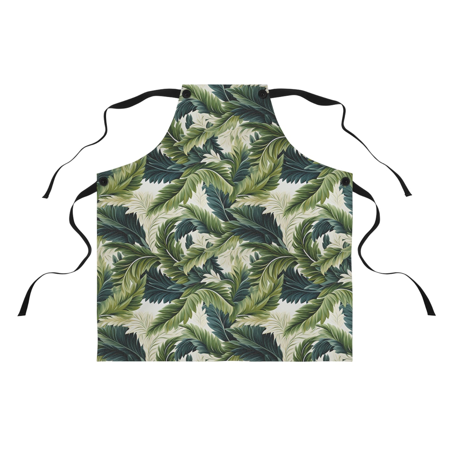 Island Green Ferns Adult Apron