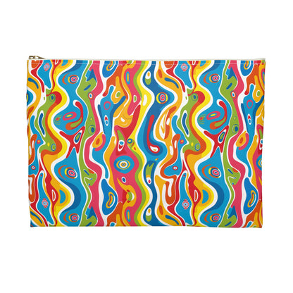 Melting Mirage Accessory Pouch - Turn Your Travels into a Surreal Masterpiece! Available in 2 sizes.