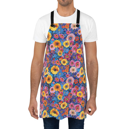 Midnight Garden Whimsy Adult Apron