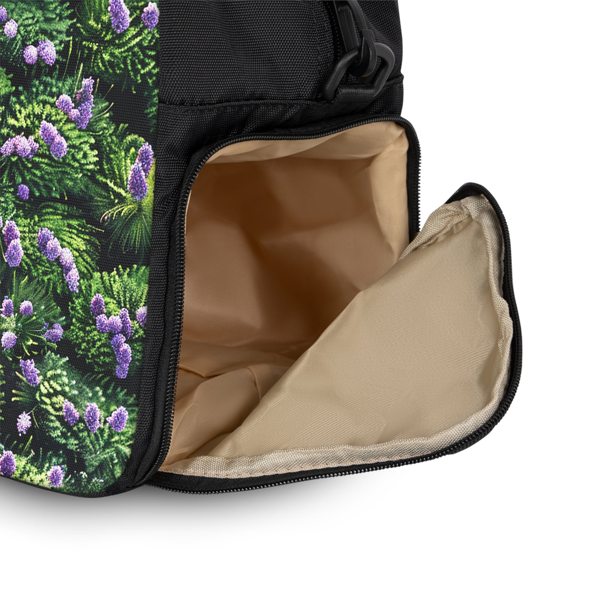 Lavender Dreamscape Fitness Gym Bag - Carry the Calm of Lavender Fields with You!