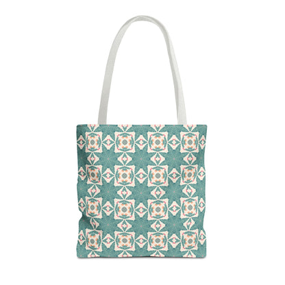 Desert Cactus Star Tile Tote Bag - Carry Southwest Charm Wherever You Go! Available in 3 sizes.