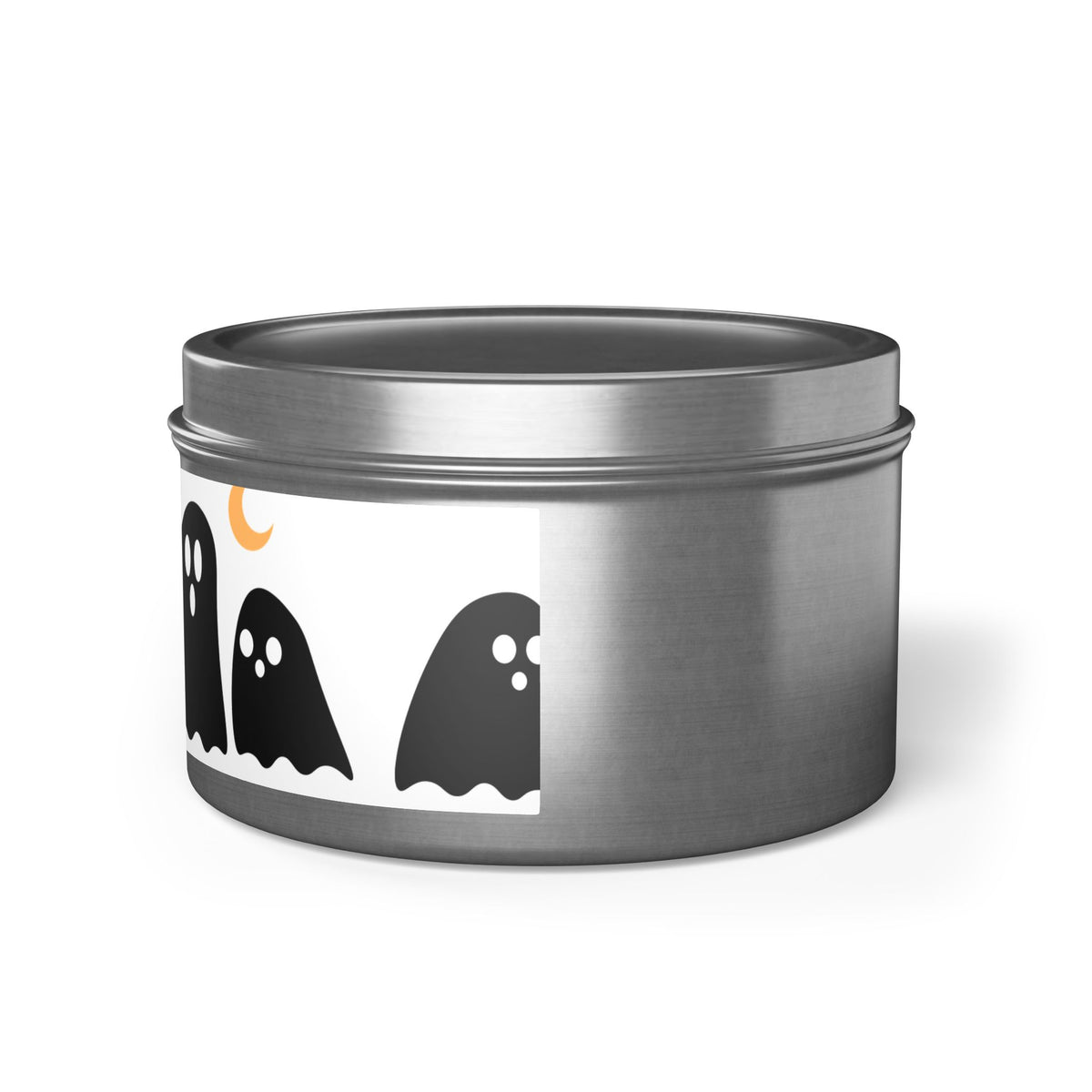 Spooky Specter Glow Tin Candle. Ghostly Glow To Go. Available in 2 sizes, 3 finishes, and 5 scents.