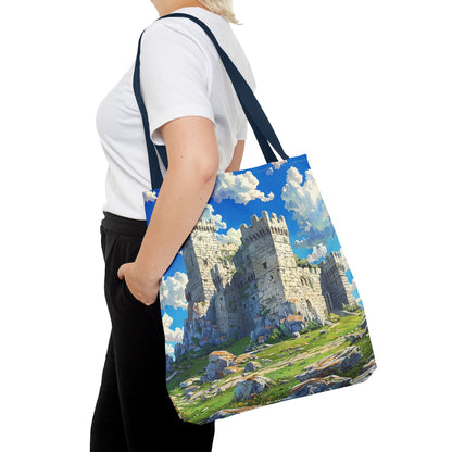 Majestic Castle Tote Bag - Carry the Majesty of a Castle in Your Hands! Available in 3 sizes.