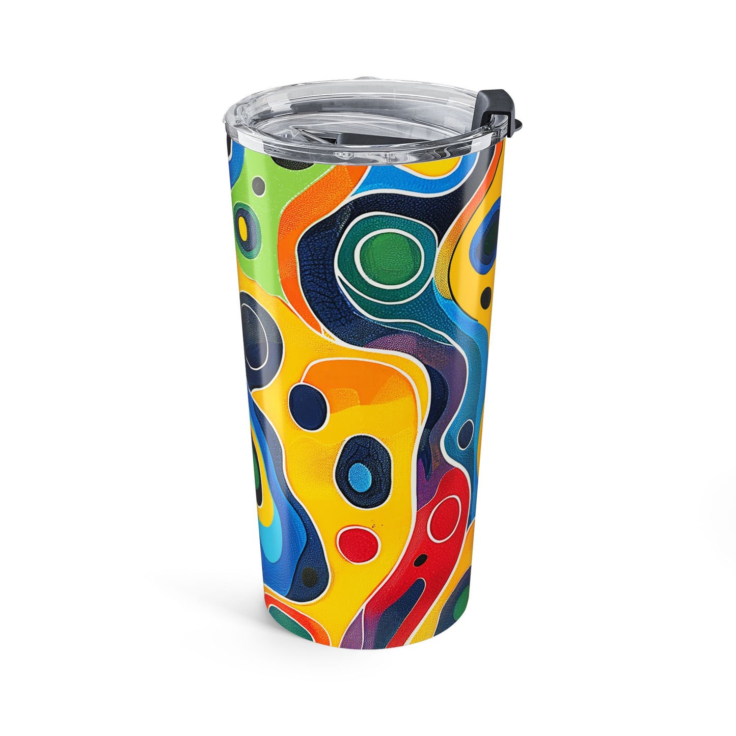 Groovy Splash Escape Insulated Tumbler - 20 oz. Stainless Steel, Glossy Finish