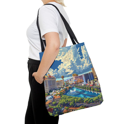 Viva Daytime Las Vegas Tote Bag - Bring the Vegas Vibe to Wherever You Roam! Available in 3 sizes.