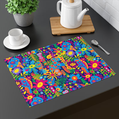 Groovy Garden Placemat - 18" x 14".