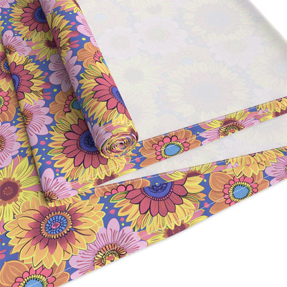 Sunny Garden Soiree Table Runner - Cotton Twill - Available in 2 sizes: 16" x 72" and 16" x 90".