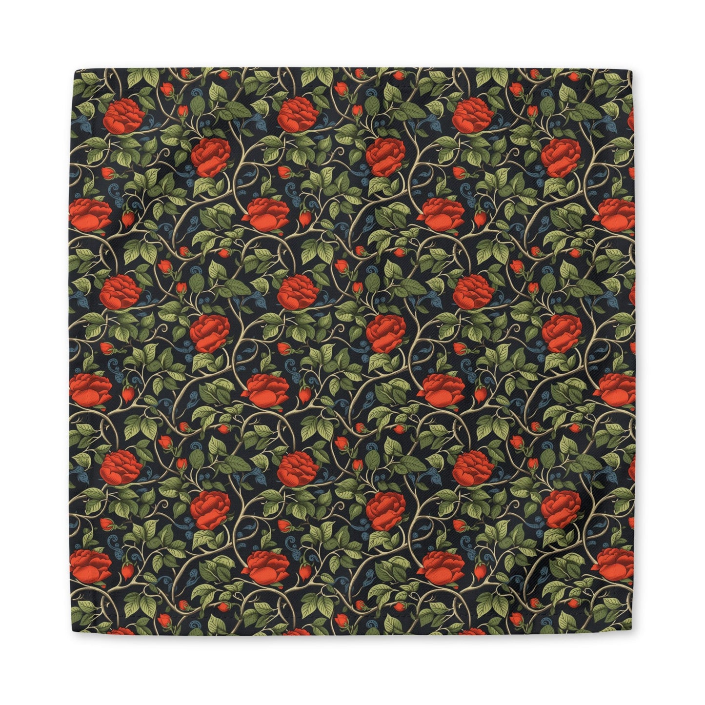 Red Red Rose cotton twill napkin