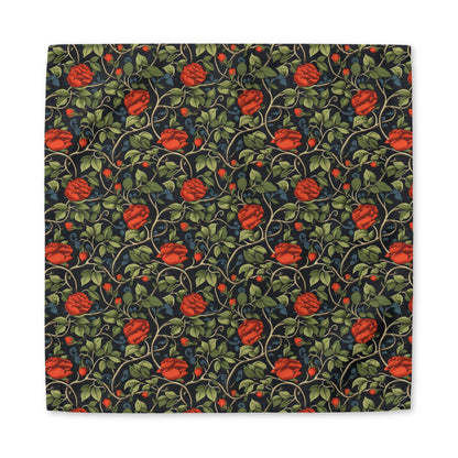 Red Red Rose cotton twill napkin