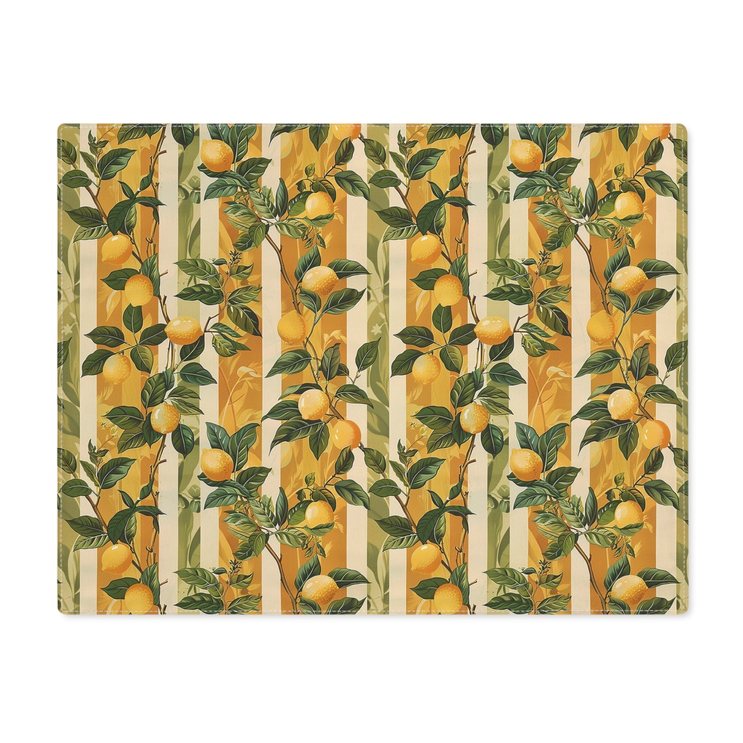 Lemon Grove Elegance Placemat - 18" x 14".