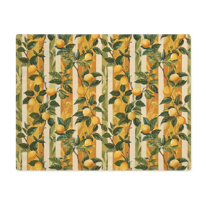 Lemon Grove Elegance Placemat - 18" x 14".