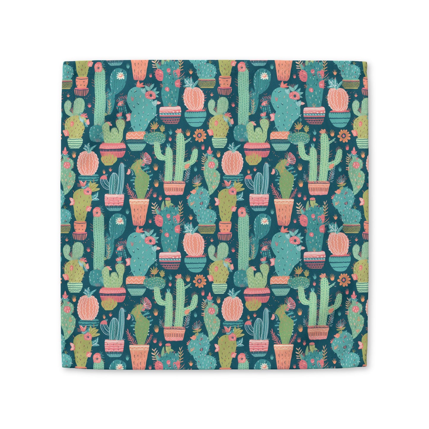 Cactus Cacophony cotton twill napkin