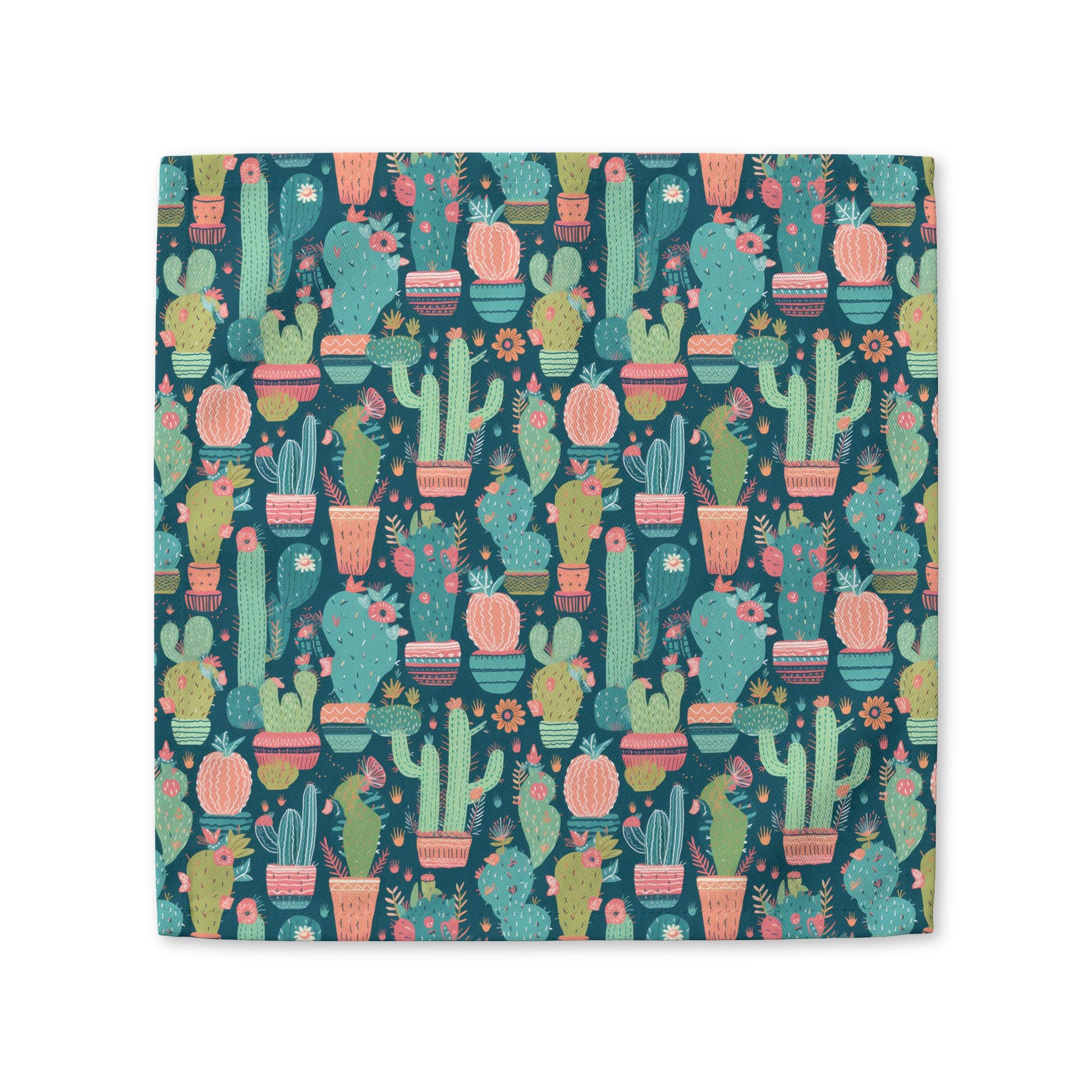 Cactus Cacophony cotton twill napkin