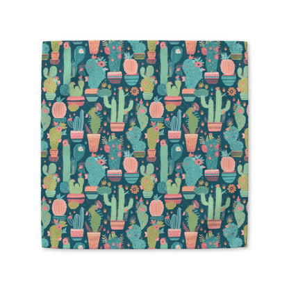 Cactus Cacophony cotton twill napkin