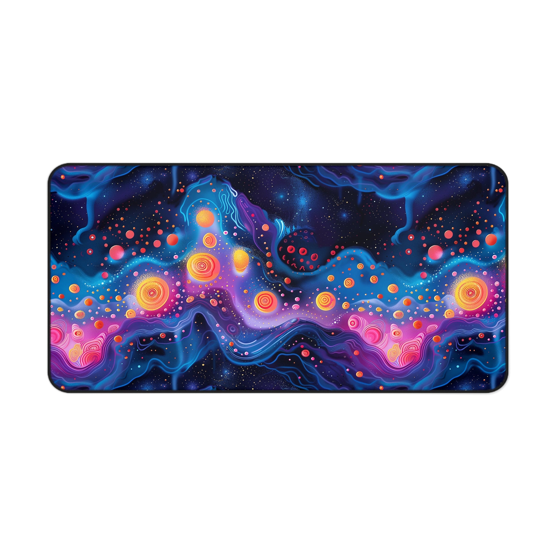Cosmic Milky Way Desk Mat (Desk Pad) - Journey Through the Stars with Every Task! Available in 3 sizes.