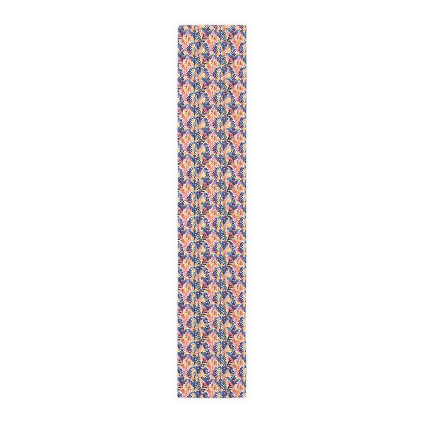 Fern-Tastic Whimsy Table Runner - Cotton Twill - Available in 2 sizes: 16" x 72" and 16" x 90".
