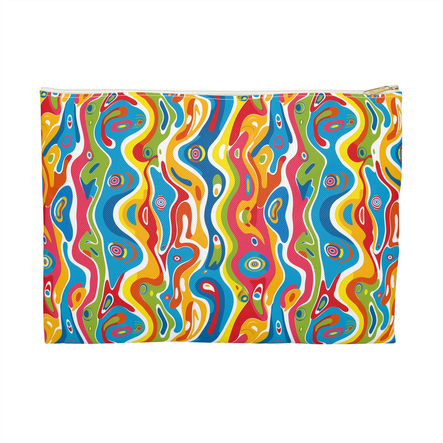 Melting Mirage Accessory Pouch - Turn Your Travels into a Surreal Masterpiece! Available in 2 sizes.