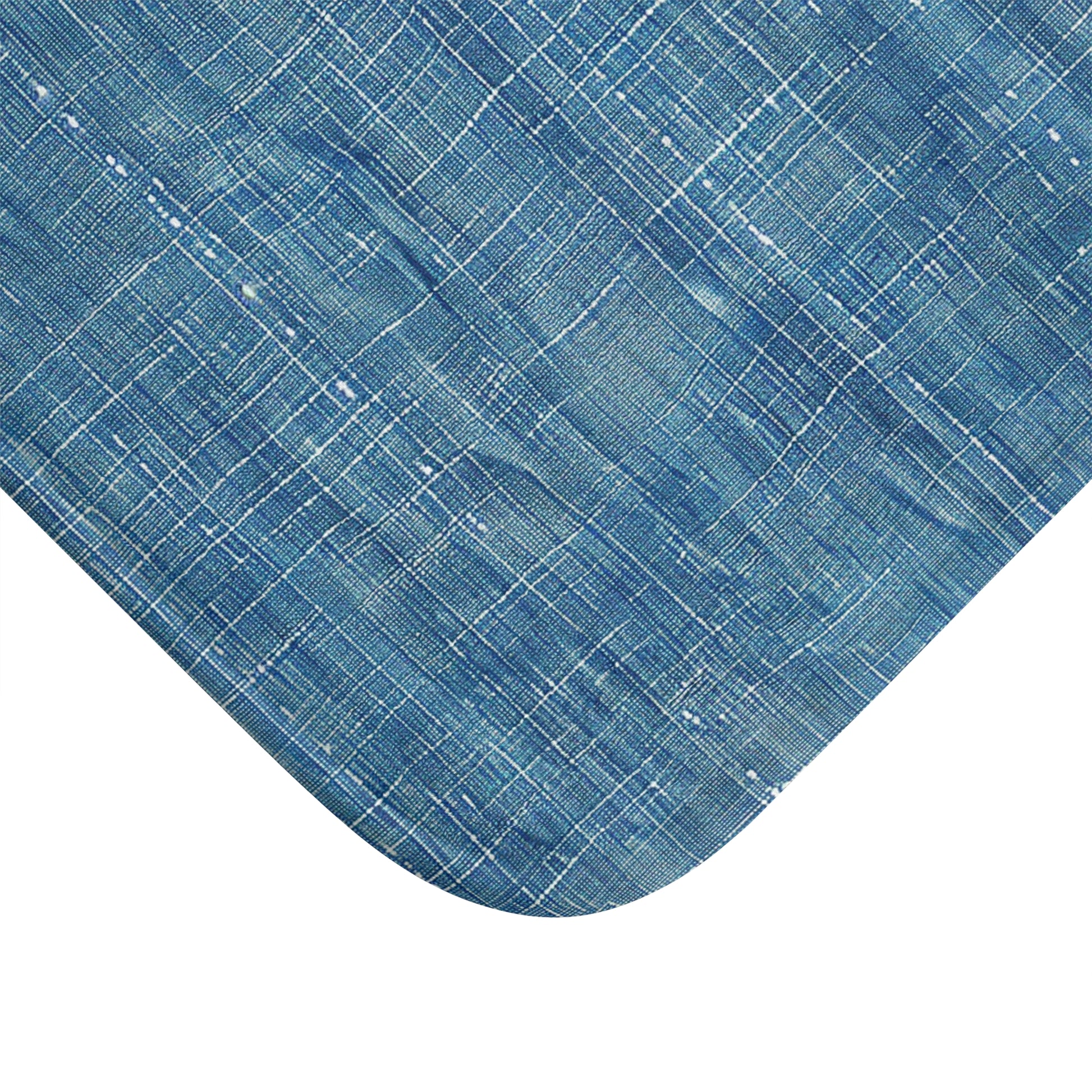 Blue Denim Bath Mat - Step into Comfort and Timeless Denim Charm! Available in 2 sizes.