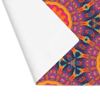 Fiery Mosaic Magic Placemat - 18" x 14".