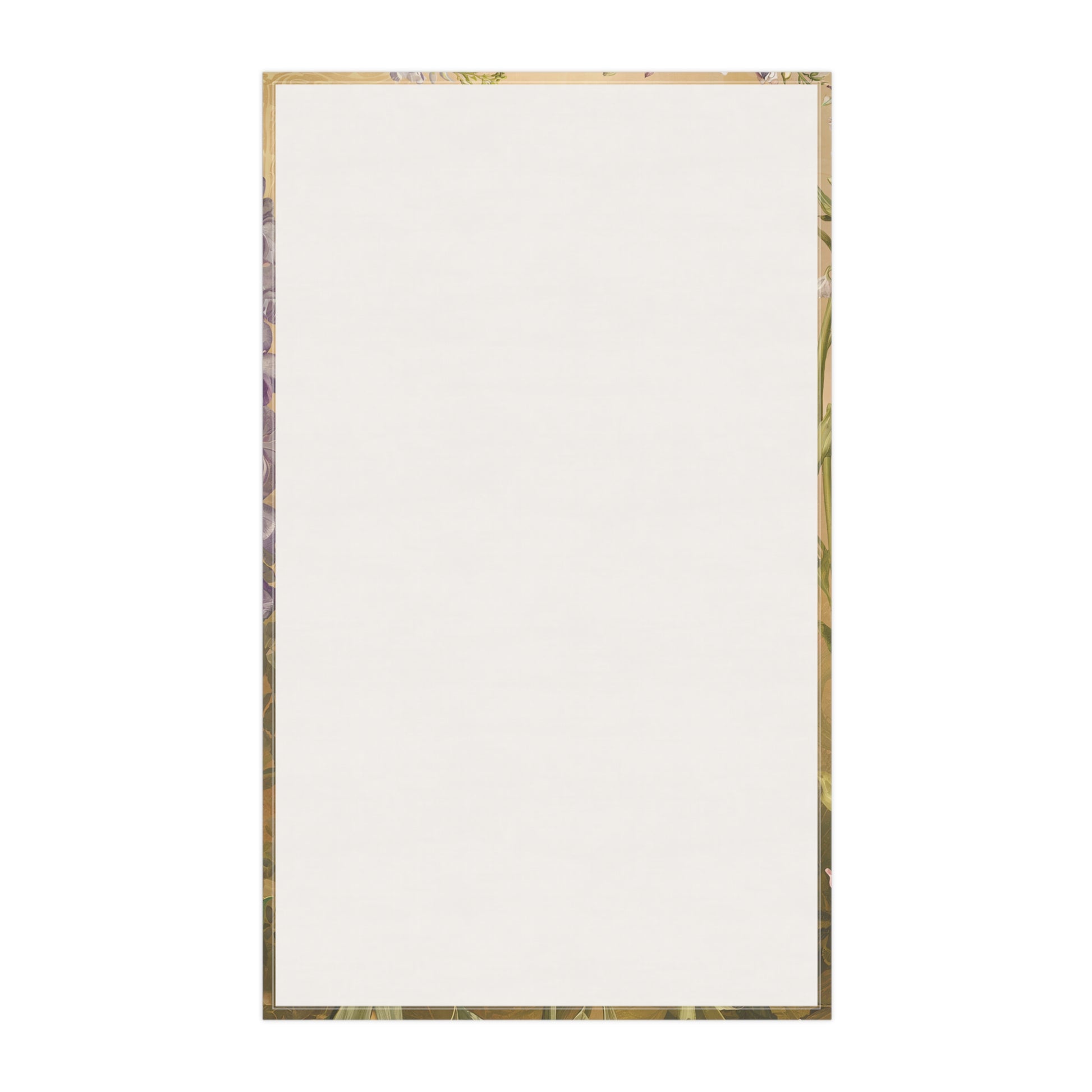 Gladiolus Grace Kitchen Towel - Cotton Twill - 18" x 30" - Sweep into a Floral Fantasy - Elegance in Every Wipe!