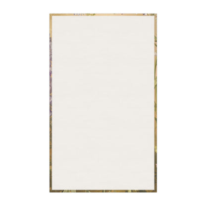 Gladiolus Grace Kitchen Towel - Cotton Twill - 18" x 30" - Sweep into a Floral Fantasy - Elegance in Every Wipe!