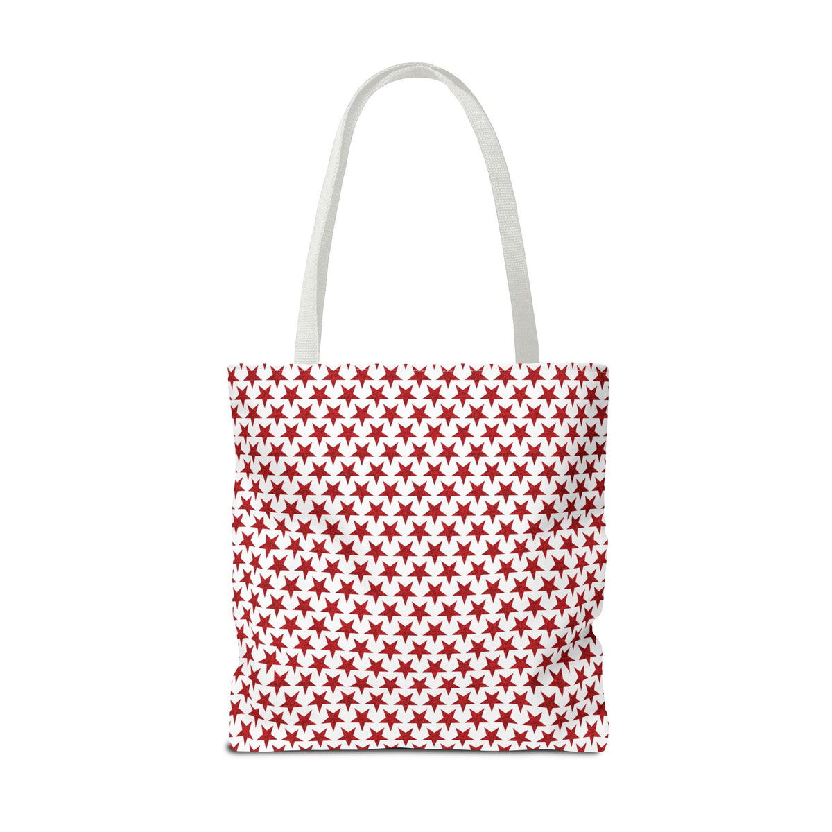 Star-Spangled Sparkle Tote Bag - Carry a Burst of Patriotic Sparkle! Available in 3 sizes.