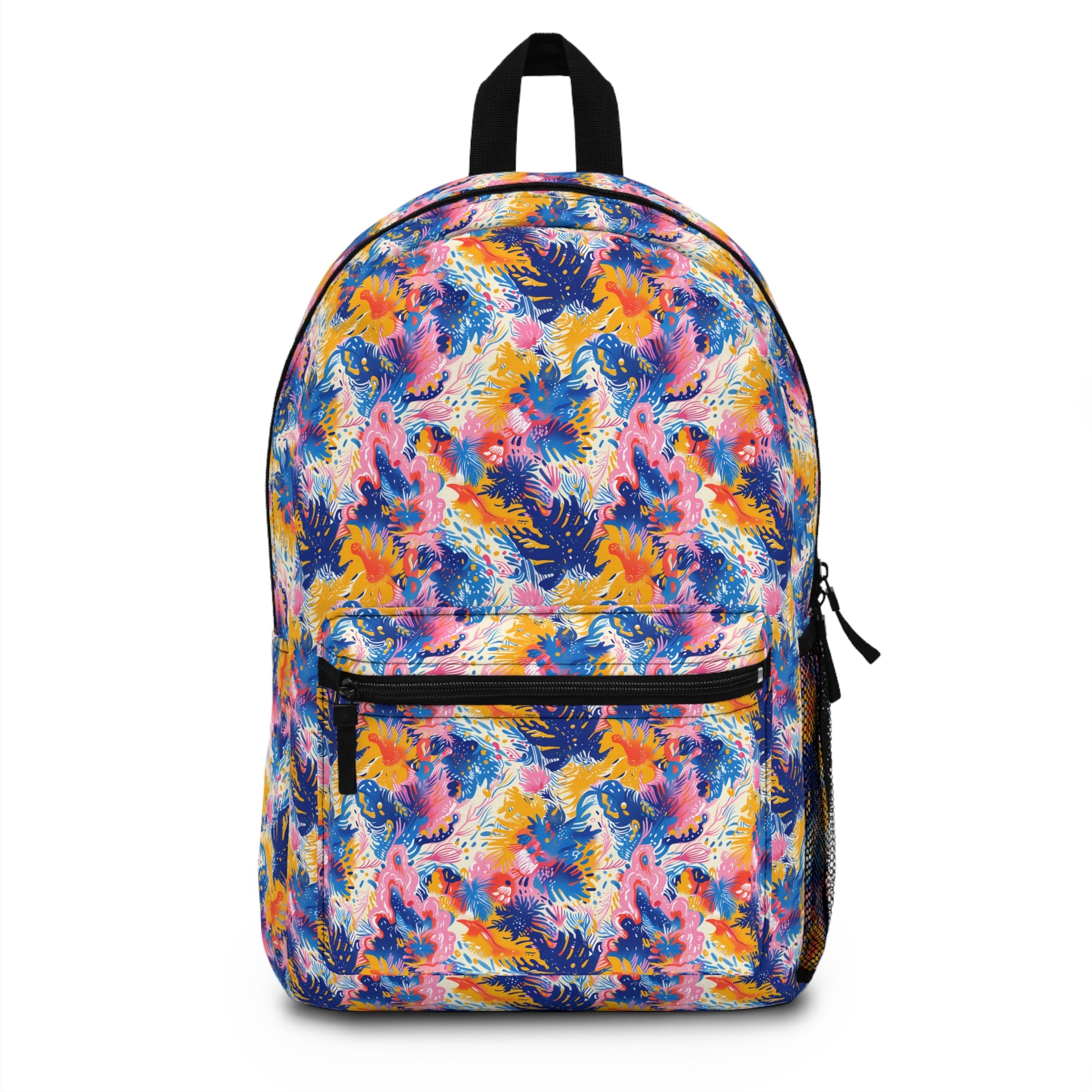 Splatter Blossom Backpack - Unleash Your Creative Side with the Splatter Blossom Backpack—Where Art Meets Function!