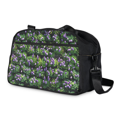 Lavender Dreamscape Fitness Gym Bag - Carry the Calm of Lavender Fields with You!