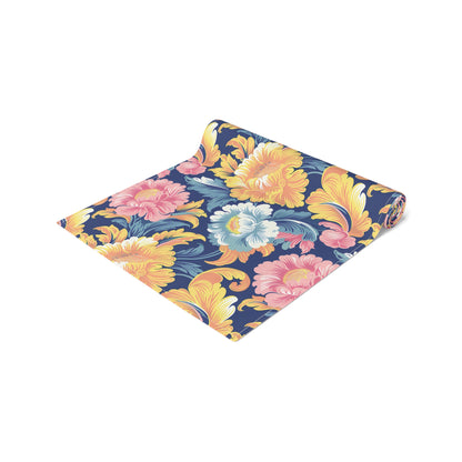 Chintz Charm Table Runner - Cotton Twill - Available in 2 sizes: 16" x 72" and 16" x 90".