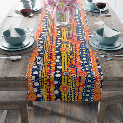 Dotty Delight Table Runner - Bring the Fun to Your Table with a Pop of Dots! Available in 2 sizes.
