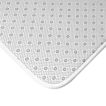 Spring Geo Bath Mat - Step into a Kaleidoscope of Color and Style! Available in 2 sizes.
