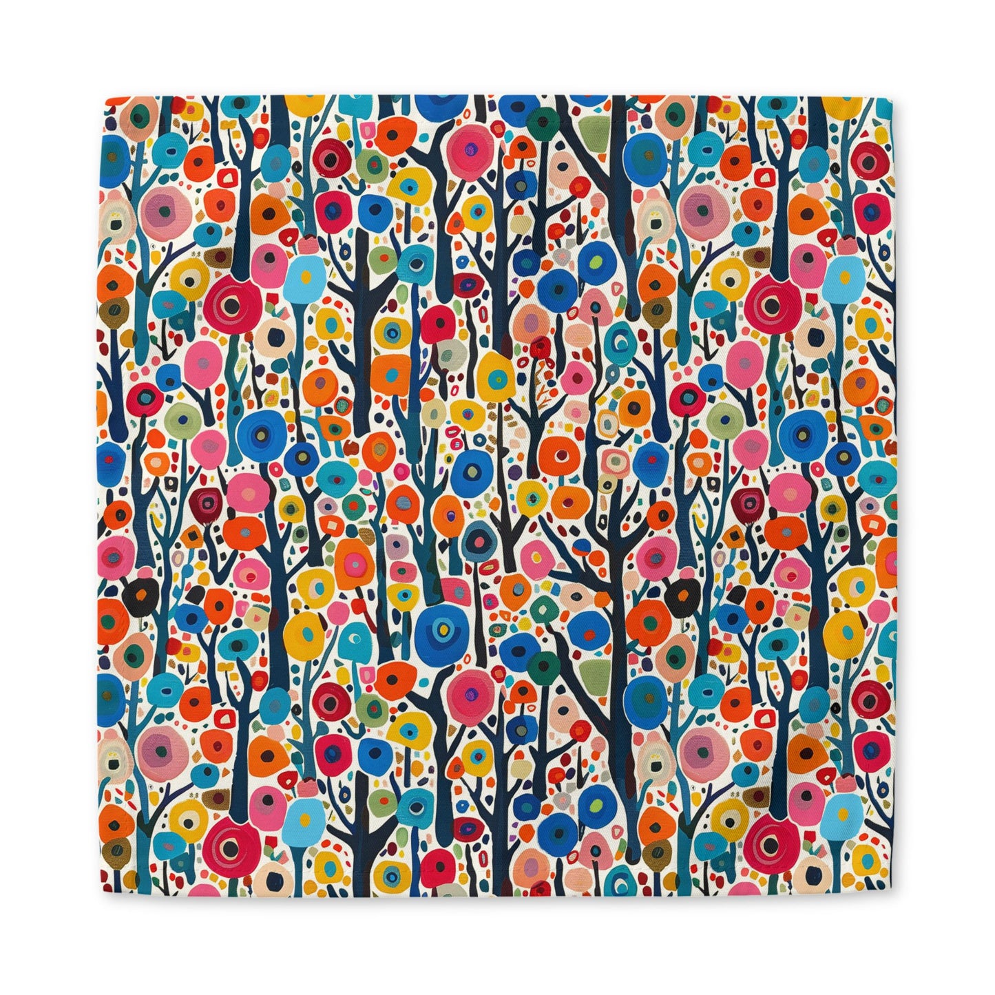 Poppy Forest cotton twill napkin