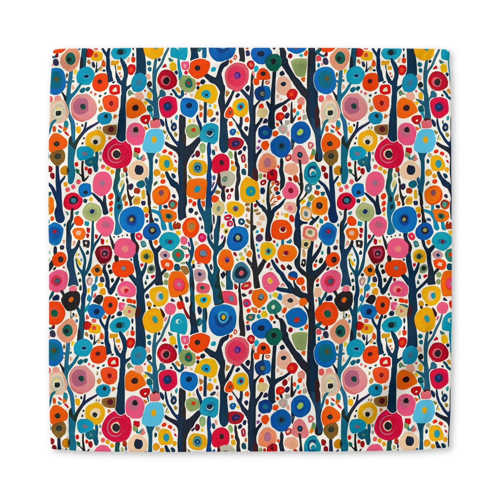 Poppy Forest cotton twill napkin
