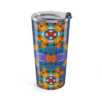 Blooming Mosaic Voyage Insulated Tumbler - 20 oz. Stainless Steel, Glossy Finish