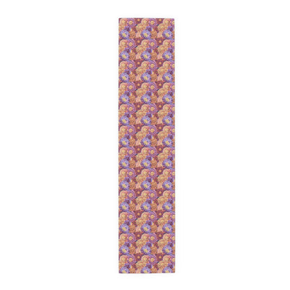 Mum's the Word Table Runner - Cotton Twill - Available in 2 sizes: 16" x 72" and 16" x 90".