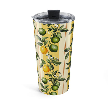 Lemony Lime Insulated Tumbler - 20 oz. Stainless Steel, Glossy Finish