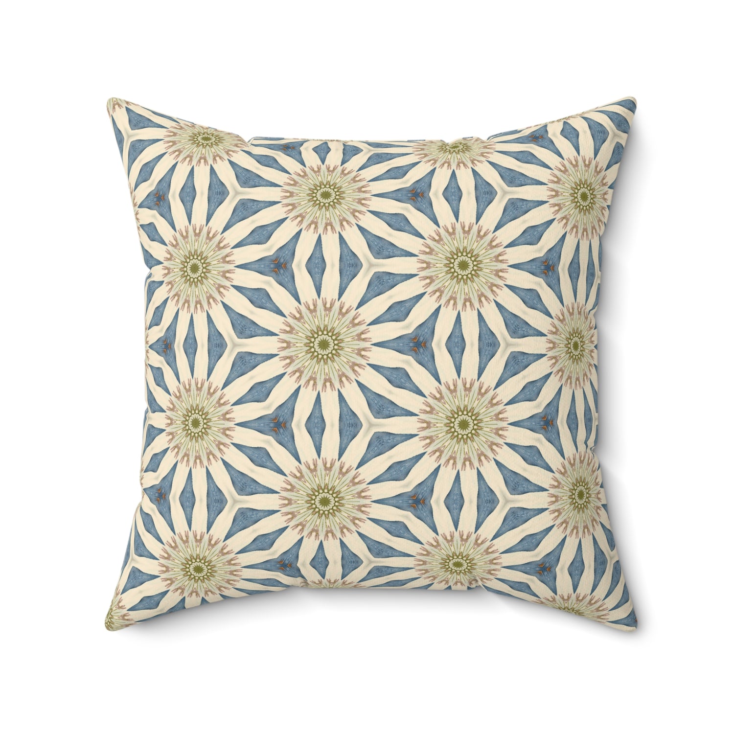 Celestial Harmony Square Throw Pillow - Spun Polyester - Double-Sided Print - Concealed Zipper - Available in 4 sizes.