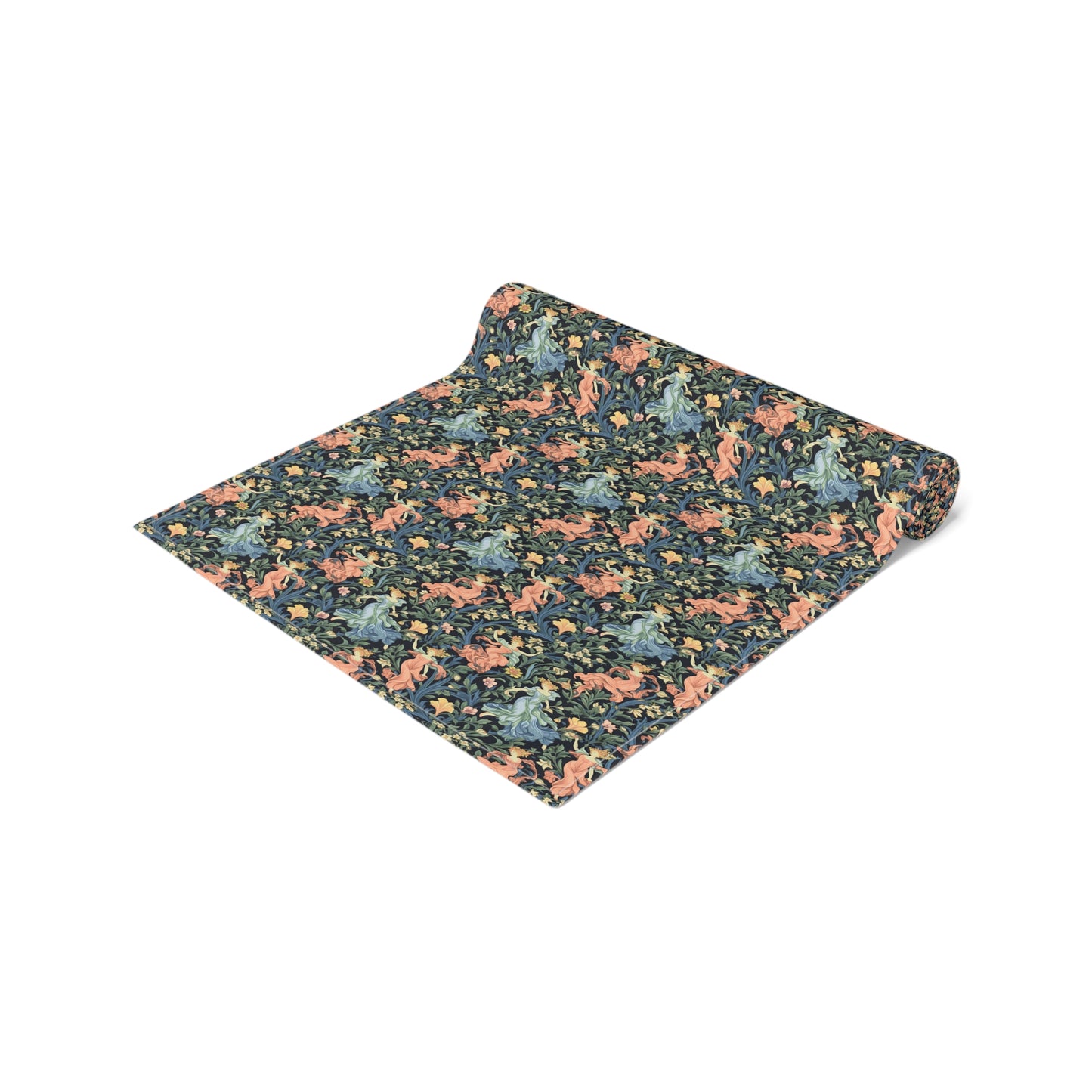 Dance of the Goddesses Table Runner - Cotton Twill - Available in 2 sizes: 16" x 72" and 16" x 90".