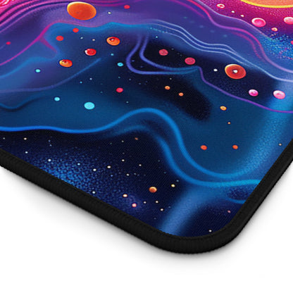 Cosmic Milky Way Desk Mat (Desk Pad) - Journey Through the Stars with Every Task! Available in 3 sizes.